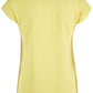 Yes Zee Yellow Cotton Women T-Shirt