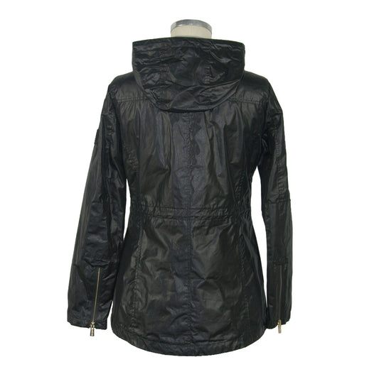 Yes Zee Black Polyester Women Jacket