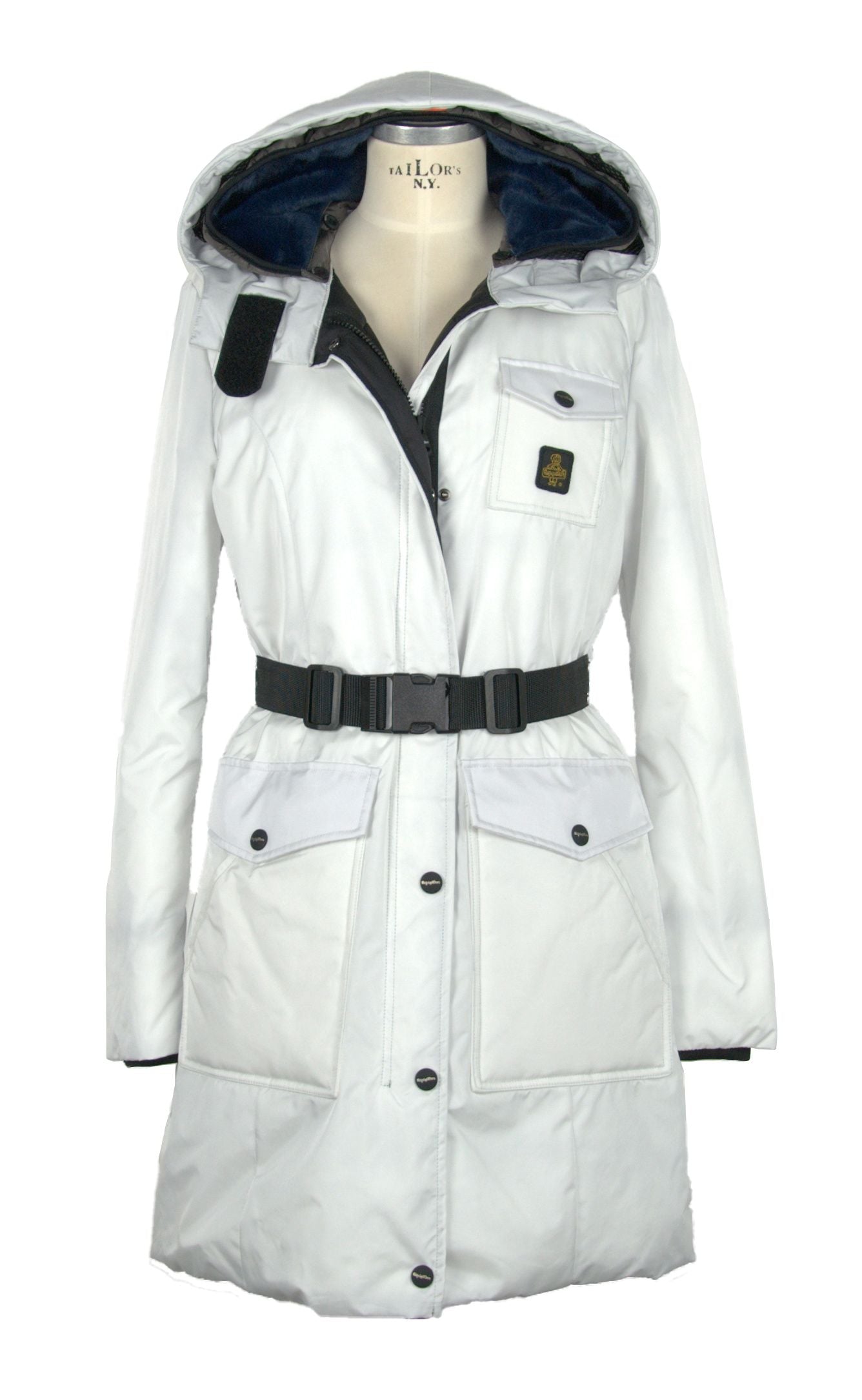 Refrigiwear White Polyamide Women's Parka