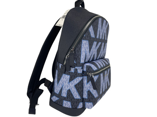 Michael Kors Cooper Admiral Signature PVC Graphic Logo Backpack Bookbag Bag