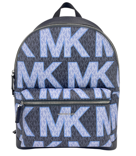 Michael Kors Cooper Admiral Signature PVC Graphic Logo Backpack Bookbag Bag