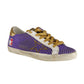 Golden Goose Purple Leather Women Sneaker