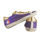 Golden Goose Purple Leather Women Sneaker