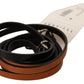 Costume National Elegant Brown Leather Fashion Belt