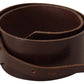 Costume National Elegant Brown Leather Fashion Belt