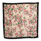 Dolce & Gabbana Elegant Floral Cashmere Silk Scarf