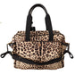 Dolce & Gabbana Elegant Leopard Print Baby Changing Bag