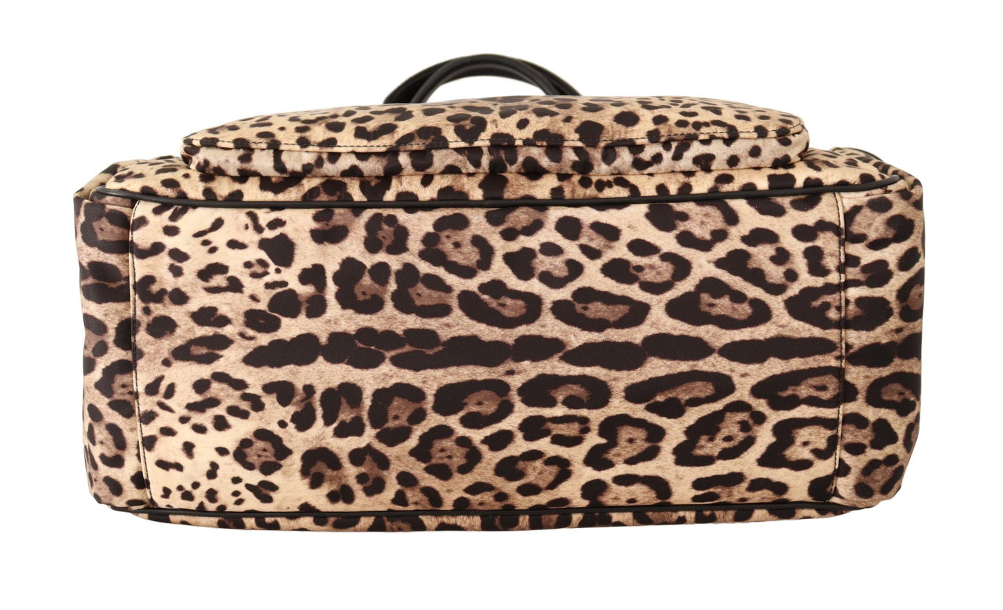 Dolce & Gabbana Elegant Leopard Print Baby Changing Bag