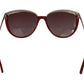 Dolce & Gabbana Chic Silver Maroon Sunglasses for Her