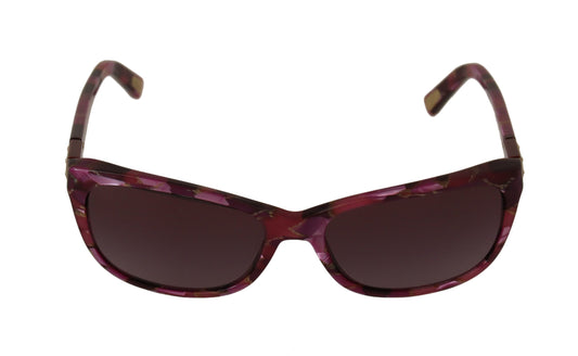 Dolce & Gabbana Elegant Purple Cat-Eye Sunglasses