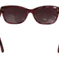 Dolce & Gabbana Elegant Purple Cat-Eye Sunglasses