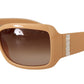 Dolce & Gabbana Chic Beige Urban Jungle Sunglasses for Women