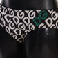 Dolce & Gabbana Chic Black & White DG Logo Print Bottoms