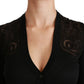 Dolce & Gabbana Alluring Silk Blend Lace Cardigan