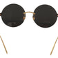 Dolce & Gabbana Elegant Gold-Toned Metal Sunglasses