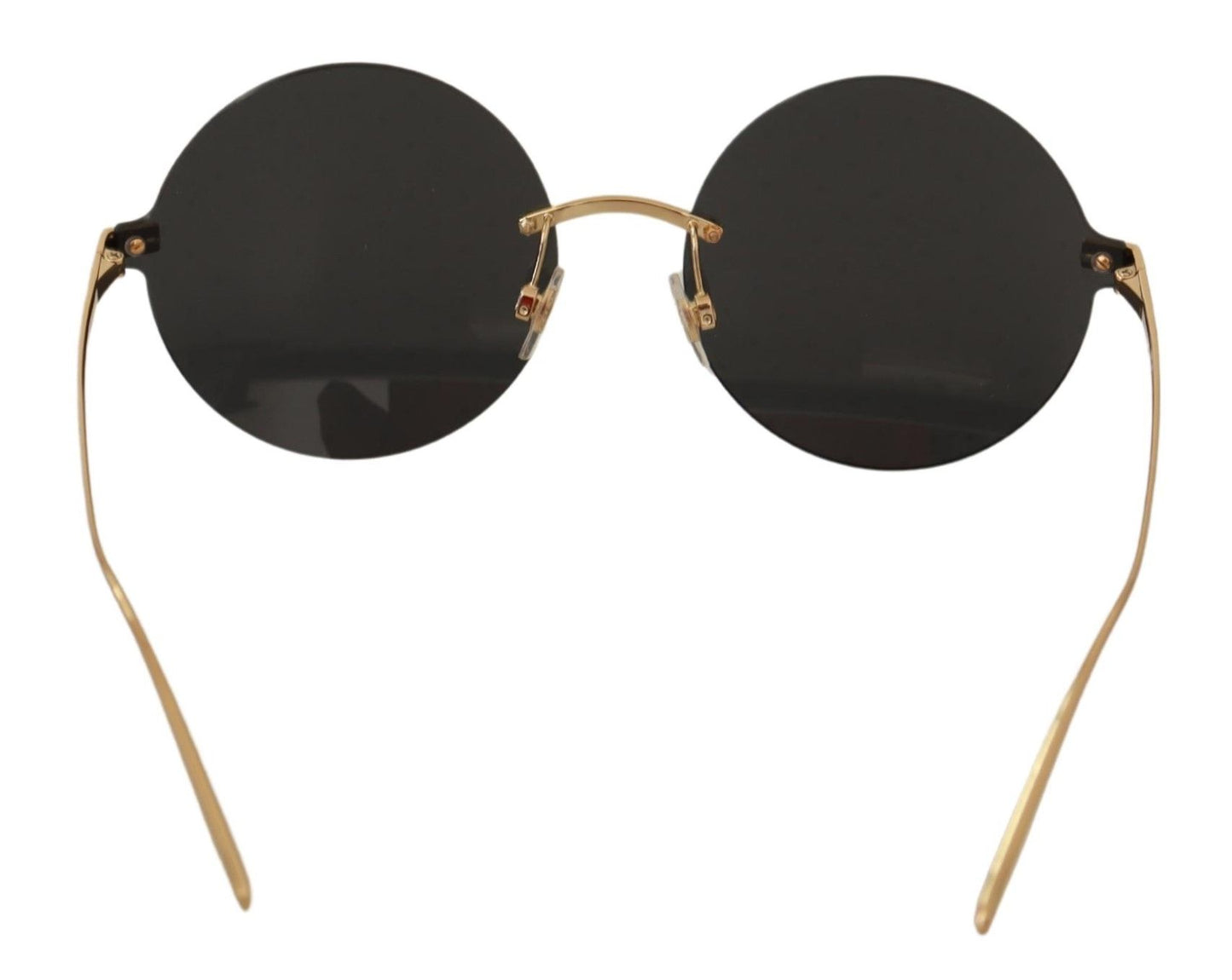 Dolce & Gabbana Elegant Gold-Toned Metal Sunglasses