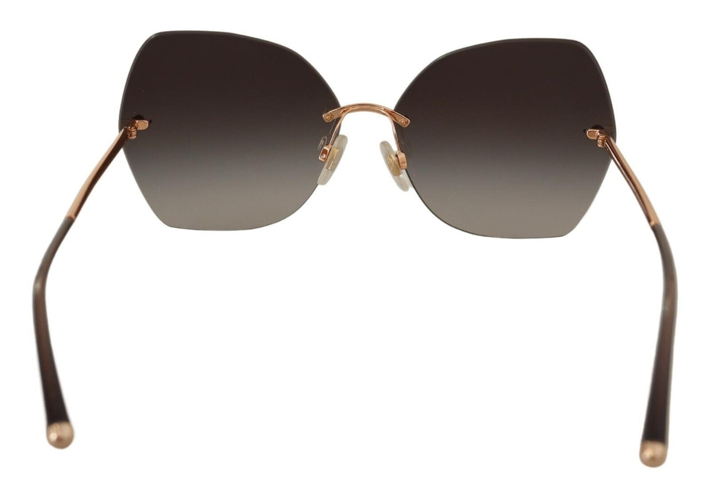 Dolce & Gabbana Elegant Gold-Tinted UV Protection Sunglasses