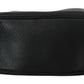 Dolce & Gabbana Sleek Black Leather Wristlet Clutch Bag