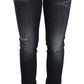 Dolce & Gabbana Chic Blue Slim Skinny Jeans