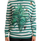 Dolce & Gabbana Elegant Striped Cashmere-Silk Sweater