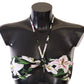 Dolce & Gabbana Exquisite Floral Print Bikini Top