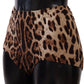 Dolce & Gabbana High Waist Leopard Print Bikini Bottom