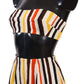 Dolce & Gabbana Chic Striped Bandeau & Shorts Set