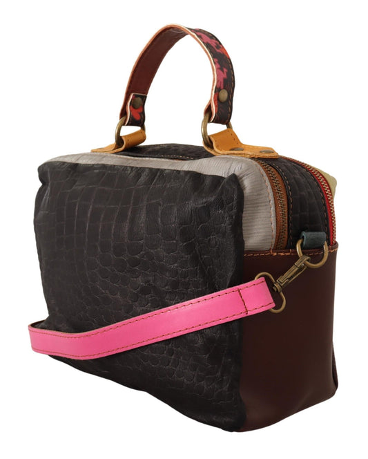 EBARRITO Chic Multicolor Leather Shoulder Bag