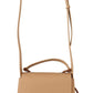 Patrizia Pepe Elegant Beige Leather Shoulder Bag