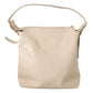 Patrizia Pepe Chic Off White Leather Shoulder Bag