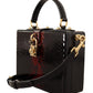 Dolce & Gabbana Stunning Gold Detail Black Bordeaux Box Bag