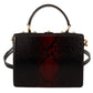 Dolce & Gabbana Stunning Gold Detail Black Bordeaux Box Bag