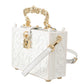 Dolce & Gabbana Elegant Hand-Painted Baroque Box Bag