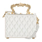 Dolce & Gabbana Elegant Hand-Painted Baroque Box Bag