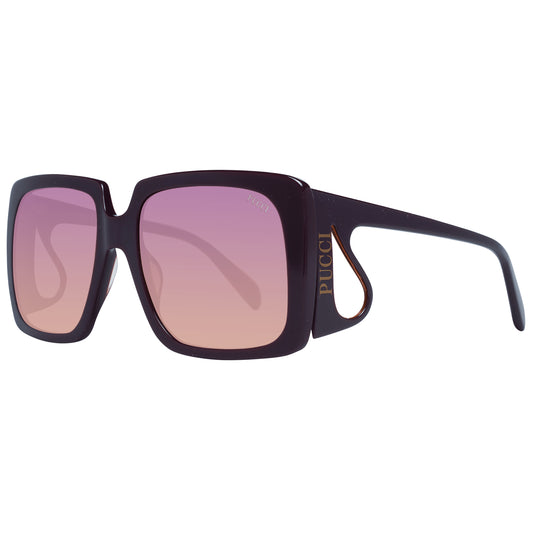 Emilio Pucci Burgundy Sunglasses for Woman