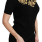 Dolce & Gabbana Elegant Black Cashmere Sweater Top