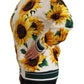 Dolce & Gabbana Floral Daisy Sunflower Hooded Sweater