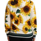 Dolce & Gabbana Floral Daisy Sunflower Hooded Sweater