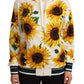 Dolce & Gabbana Floral Daisy Sunflower Hooded Sweater