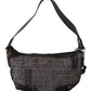 WAYFARER Chic Gray Fabric Shoulder Handbag