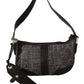 WAYFARER Chic Gray Fabric Shoulder Handbag