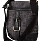 WAYFARER Chic Gray Fabric Crossbody Bag