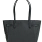 Michael Kors Carmen Large Black Saffiano Leather North South Tote Handbag