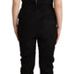 La Maison du Couturier Elegant Sleeveless Jumpsuit Dress in Black