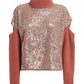 PINKO Pink Acrylic Women Sweater