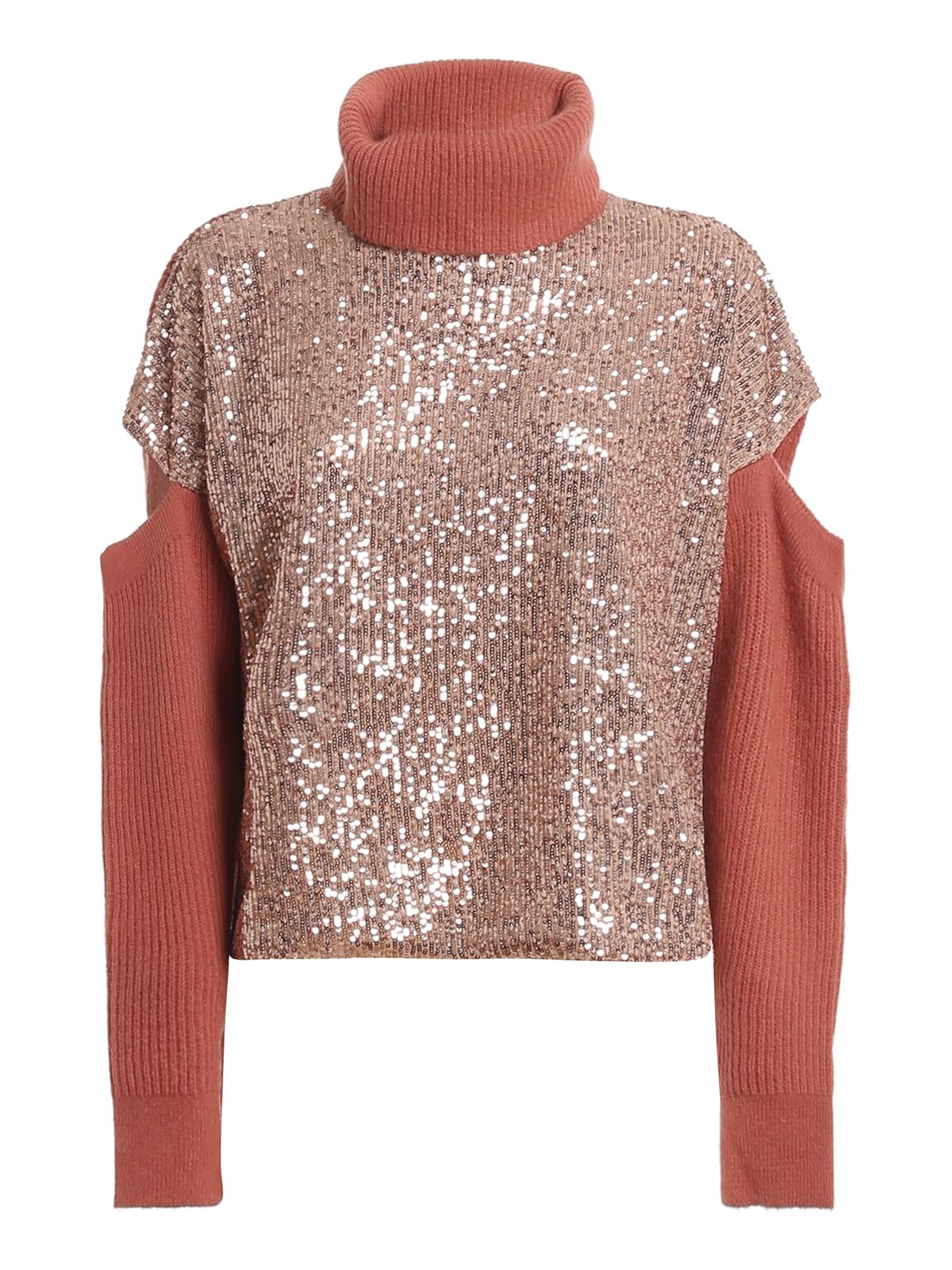 PINKO Pink Acrylic Women Sweater