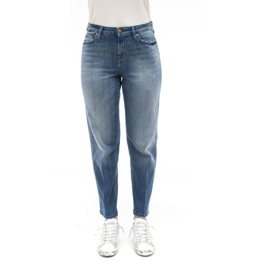 Don The Fuller Blue Cotton Women Jeans