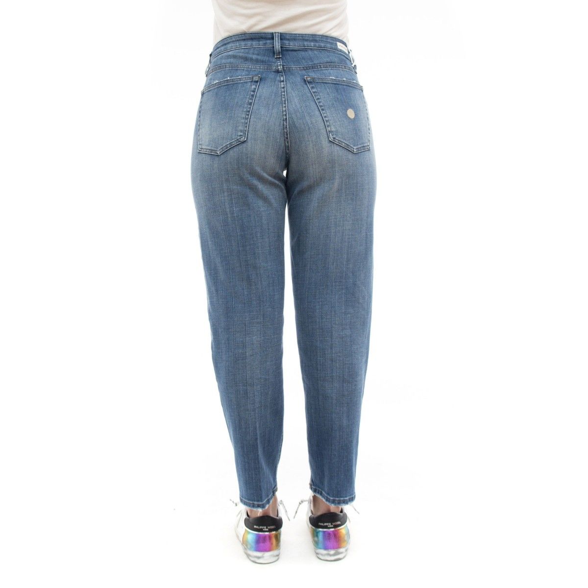 Don The Fuller Blue Cotton Women Jeans