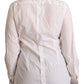 Dolce & Gabbana Elegant White Cotton Collared Top