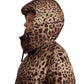 Dolce & Gabbana Elegant Leopard Print Long Jacket